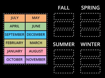 Months & Seasons