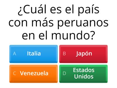 Peruanos y peruanas en el mundo