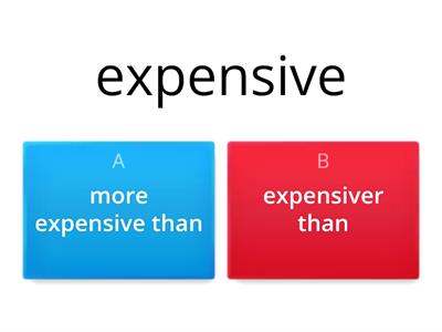 [G] Comparison  [For teens] - COMPARATIVE