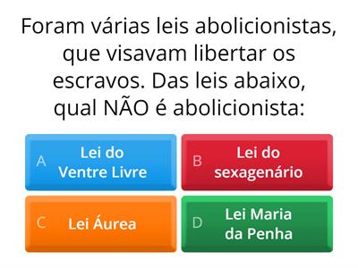 Abolição, Lei de terras, Constituição.