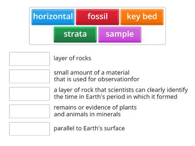 Savvas - 4th Science - Unit 6 Vocab.