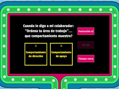 Comportamiento de dirección y comportamiento de apoyo