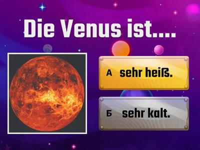  Quiz Planeten. Tag der Kosmonautik