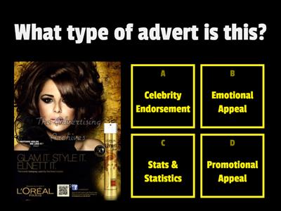 Types of Advertising Mini Quiz 
