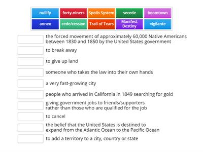 Jackson and Manifest Destiny