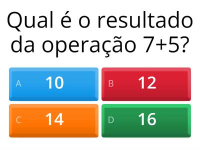 AVALIAÇÃO MATEMATICA 