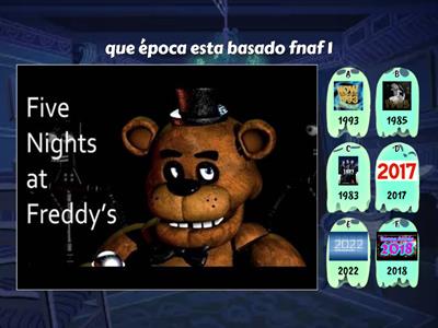 Five nigth at freddy`s quest