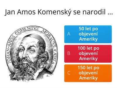 ČJ 6 - Jan Amos Komenský
