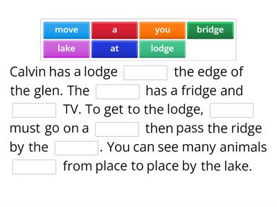 Lesson 70: dge /j/ The Lodge 