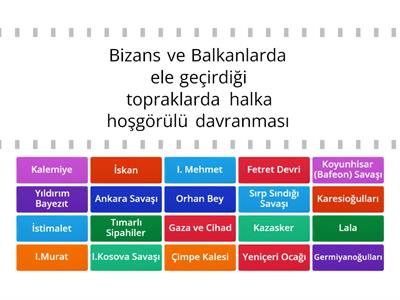 Bahçeşehir Koleji 7.sınıf Sosyal Bilgiler Osmanlı Kültür ve Miras