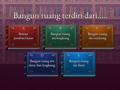 SOAL MATEMATIKA MATERI BANGUN RUANG