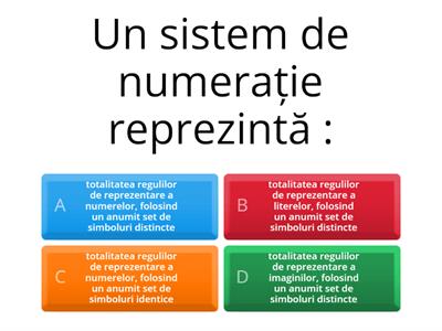 Sisteme de numerație