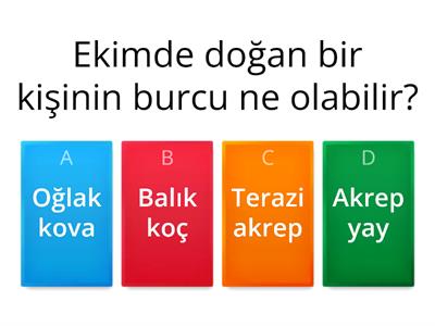 burçlar testi