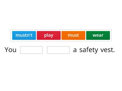 Unit 3 Lesson 4 Academy stars 4 Must, mustn't