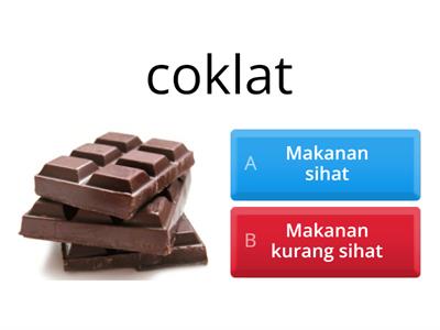 Makanan sihat dan Makanan kurang sihat