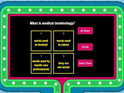 Lesson 1 - Recap - Medical Terminology