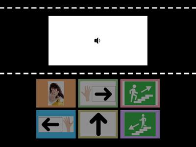 Directions - Listen & match to pic