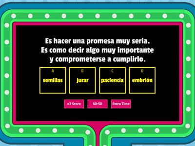 Palabras de la Semana 8 (Q3W8) - GameShow