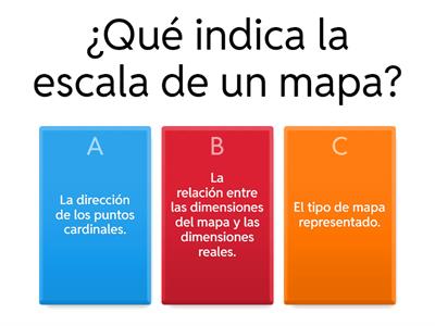 Planos y Mapas a Escala y la Lectura de coordenadas cartesianas 