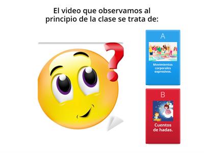 Actividad de consolidación-Educación física