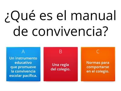 Manual de convivencia 