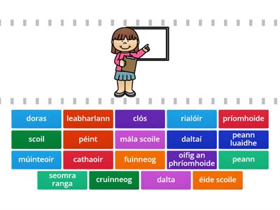 Ar Scoil: Focail 1