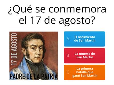 Trivia sobre San Martín