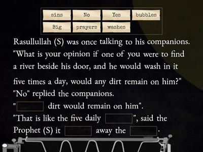 LESSON 1: The Prophet Talks about Salah