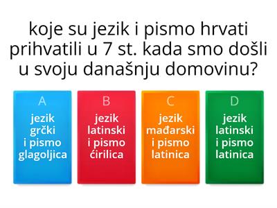 početci hrvatske pismenosti