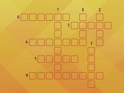 Full Blast 5 NUS // Module 6 // Crossword