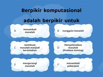 Berpikir komputasional