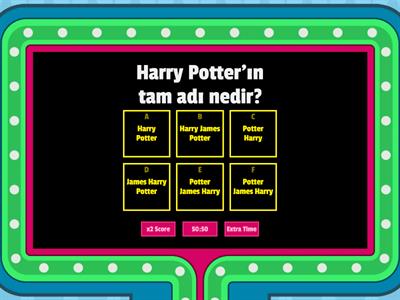 Harry Potter`ı ne kadar tanıyorsun?