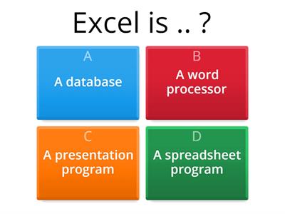 Basic Excel Quiz