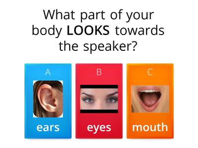 Whole Body Listening, FX of Body Parts