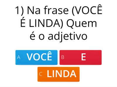 Portugues - substantivo, adjetivo, artigo e verbos