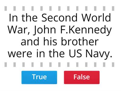 JFK quiz (unit 1-7)