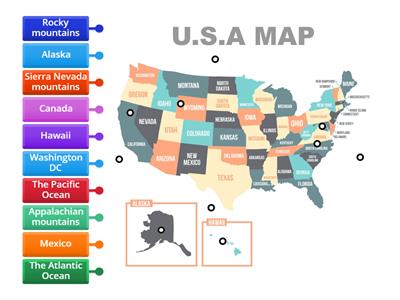 Map of USA