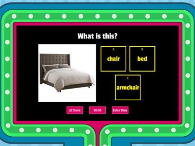 Bedroom Vocabulary