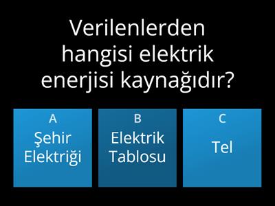 Elektrik Kaynakları