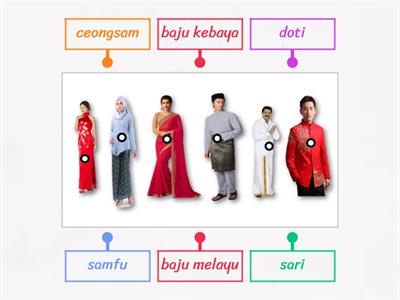 Pakaian kaum di Malaysia