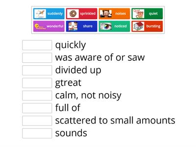 Teacher's Pets Vocabulary