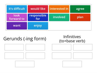 Gerunds and Infinitives 