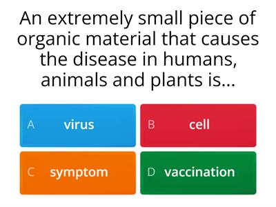 Impaxt 2 Unit 2 bacteria and viruses (definitions)