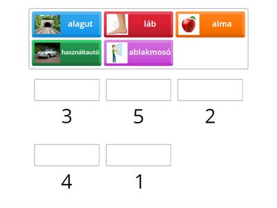 L automatizálása különböző fonetikai helyzetekben (szótag számláló)