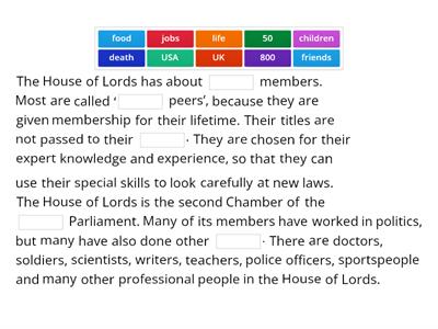 What Is the House of Lords?