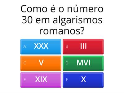 Números romanos