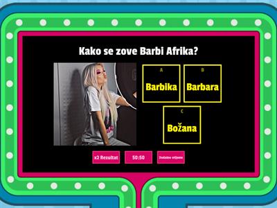 Kviz o Barbi Africi
