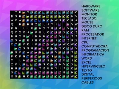 Sopita de letras tecnologia