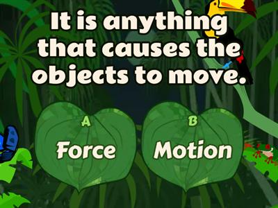 Force and Motion- Science Quiz- MAY 10, 2021