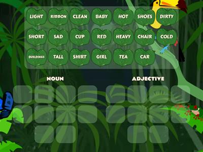 ADJECTIVE AND NOUN